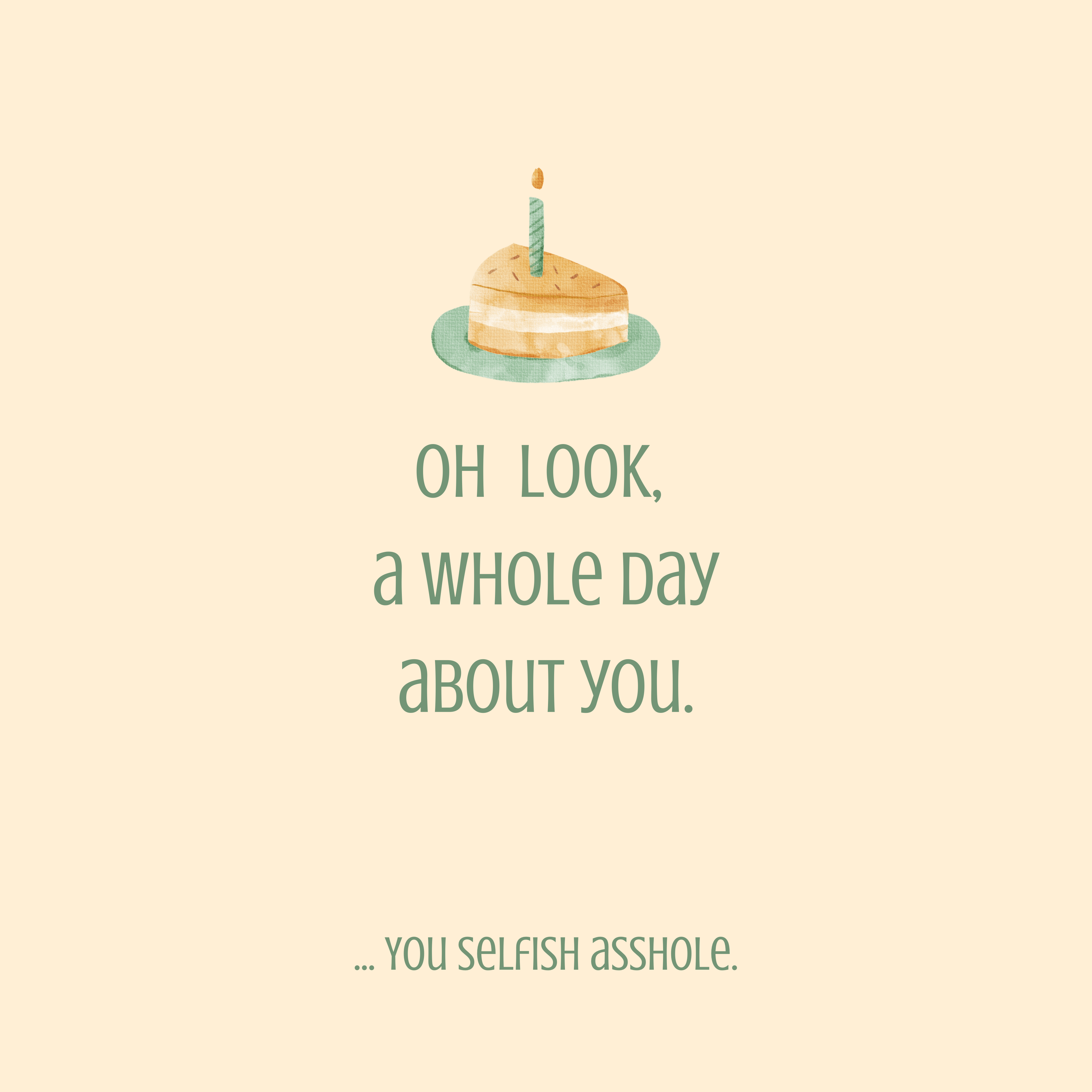 Oh Look Greeting Card