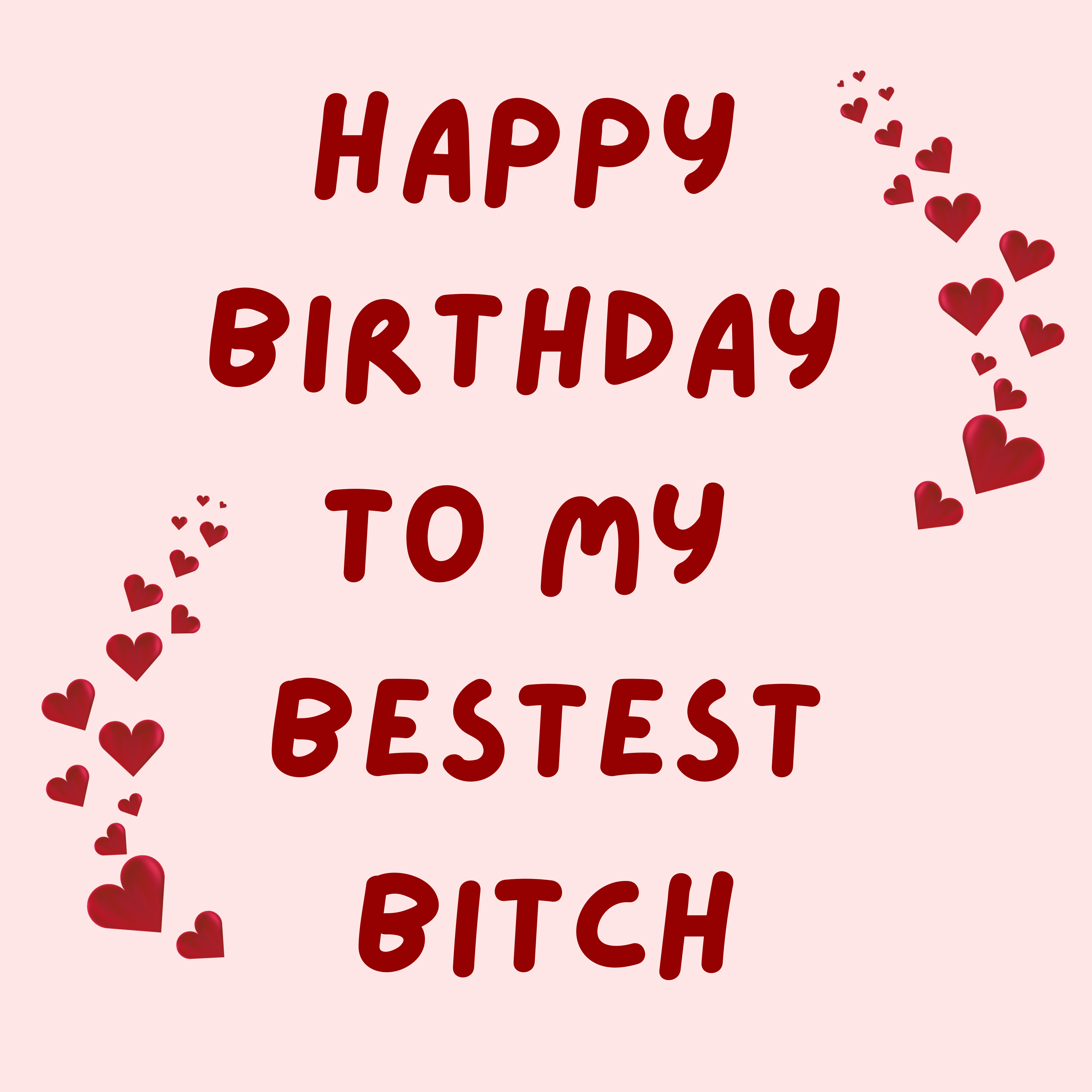 My Bestest Greeting Card