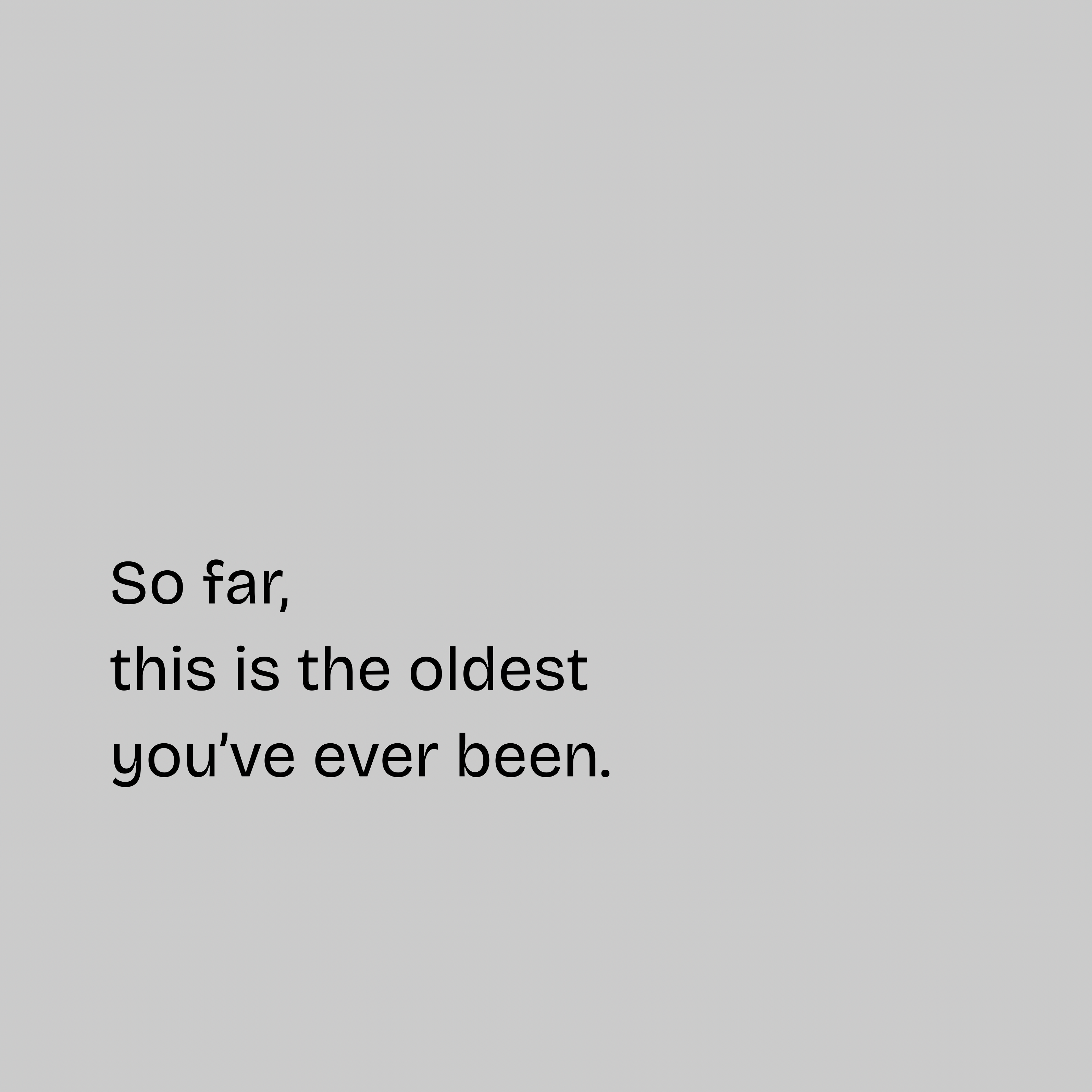 So far, Greeting Card