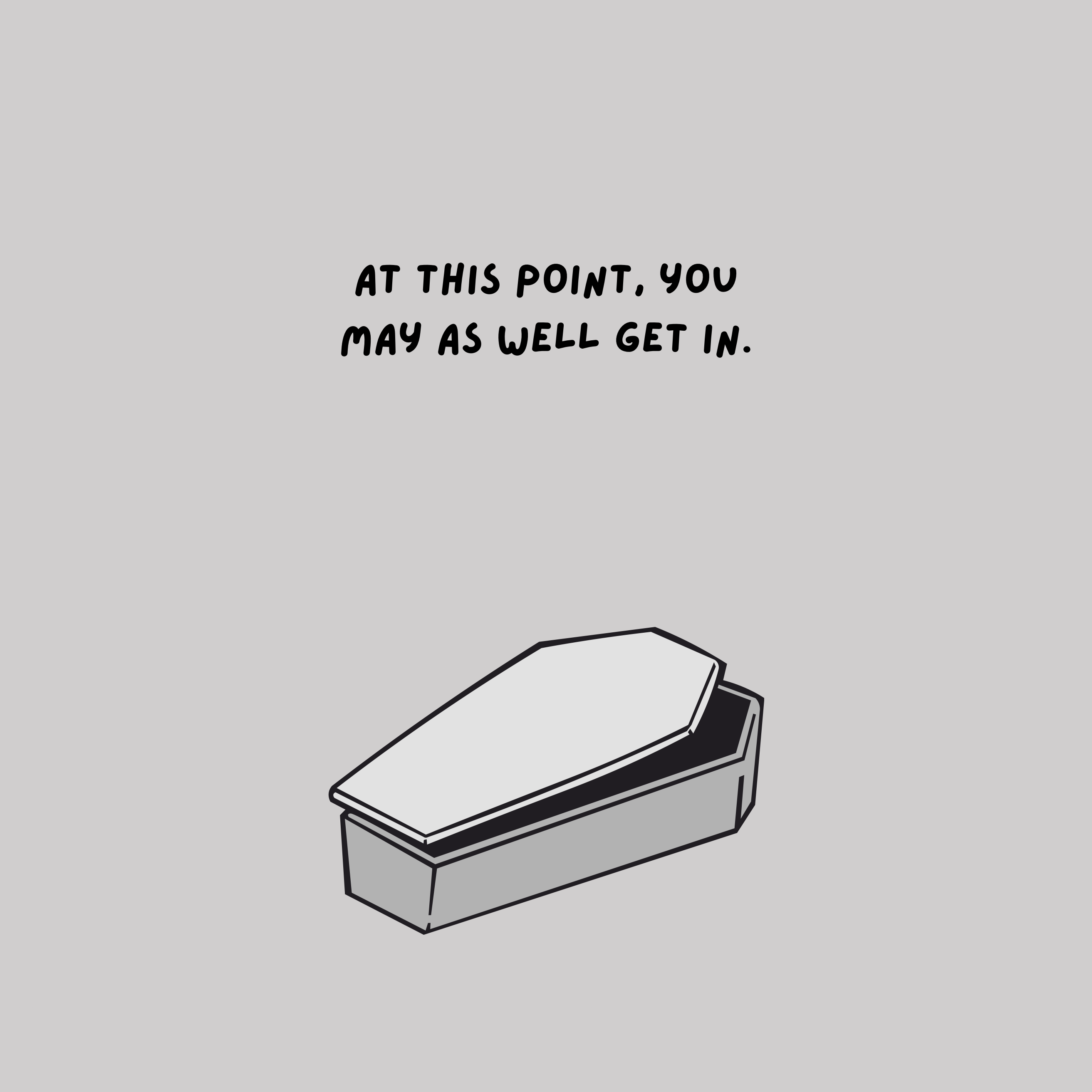 At this point, Greeting Card