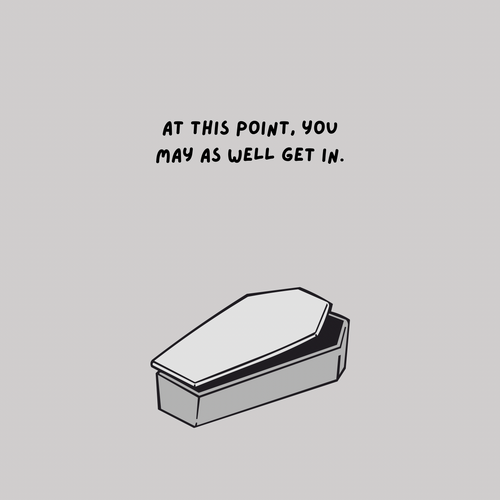 At this point, Greeting Card