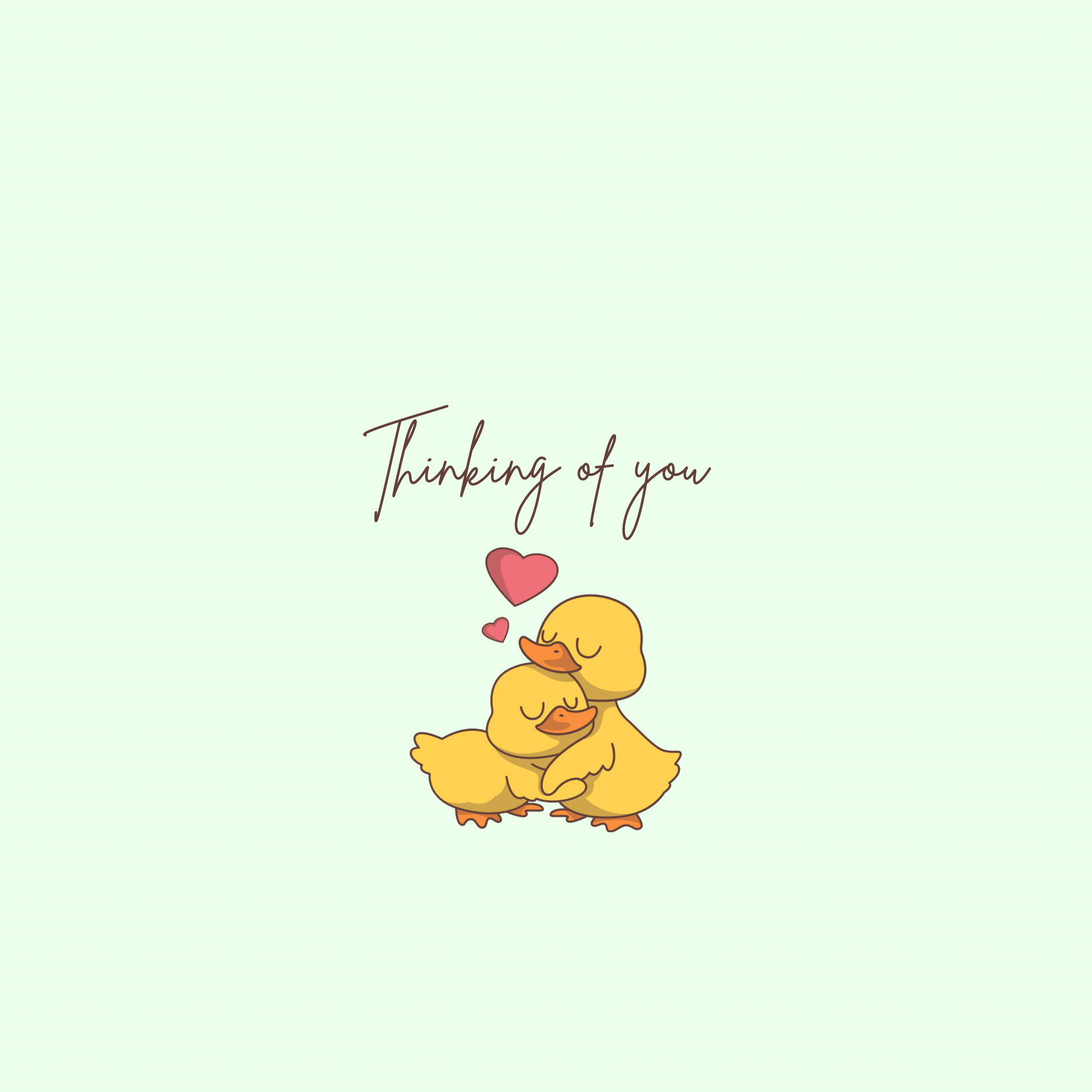 Thinking of you Greeting Card
