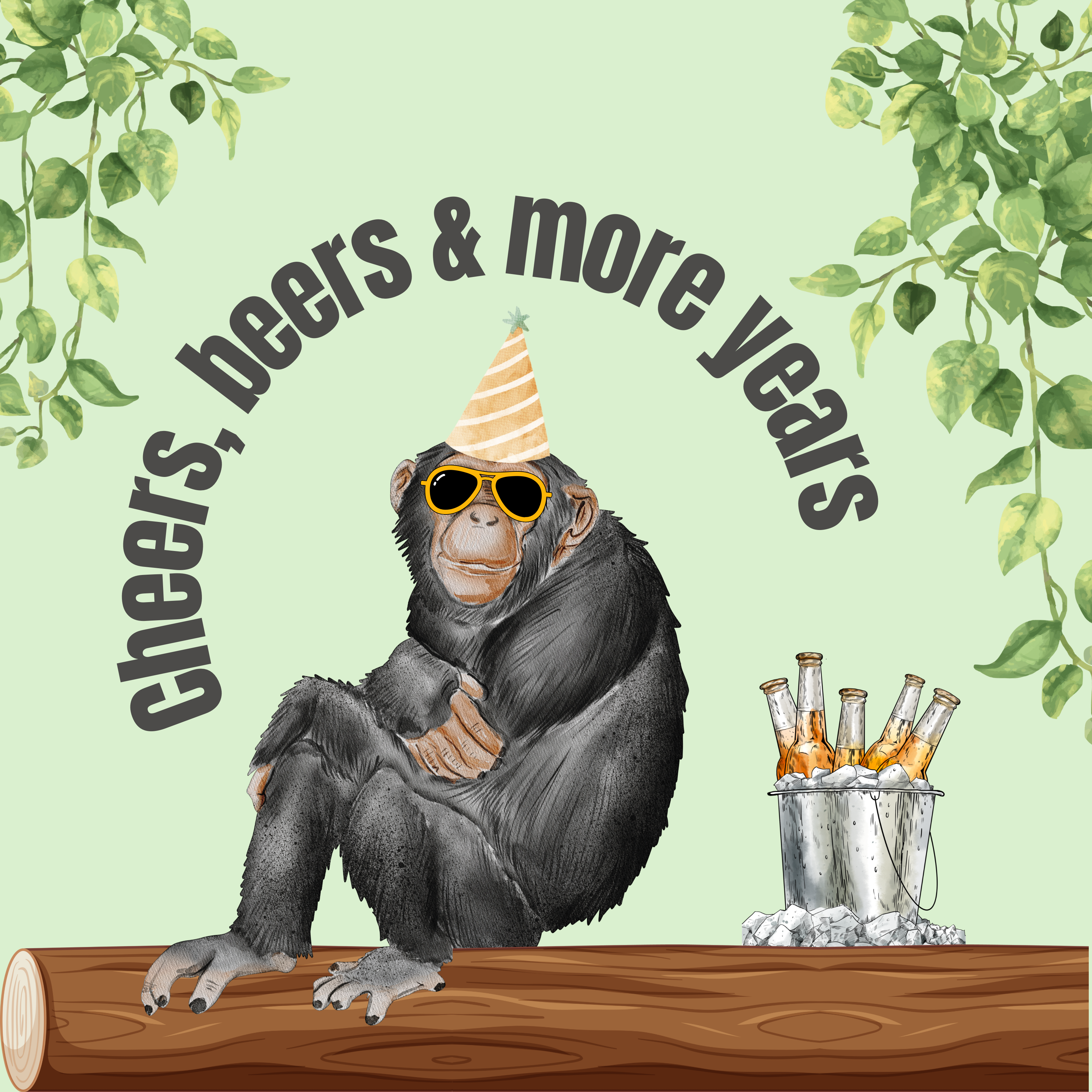 Cheers, Beers Greeting Card