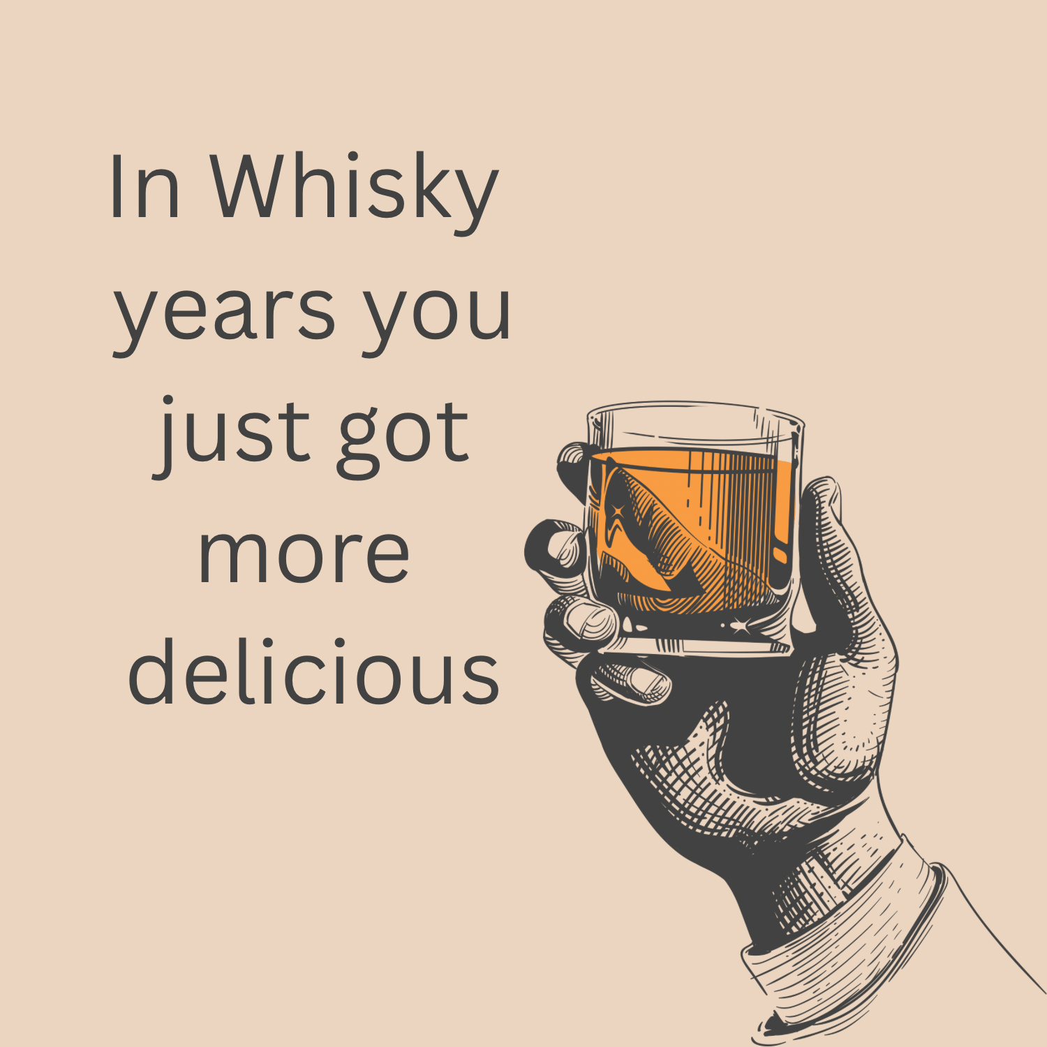 Whisky Greeting Card