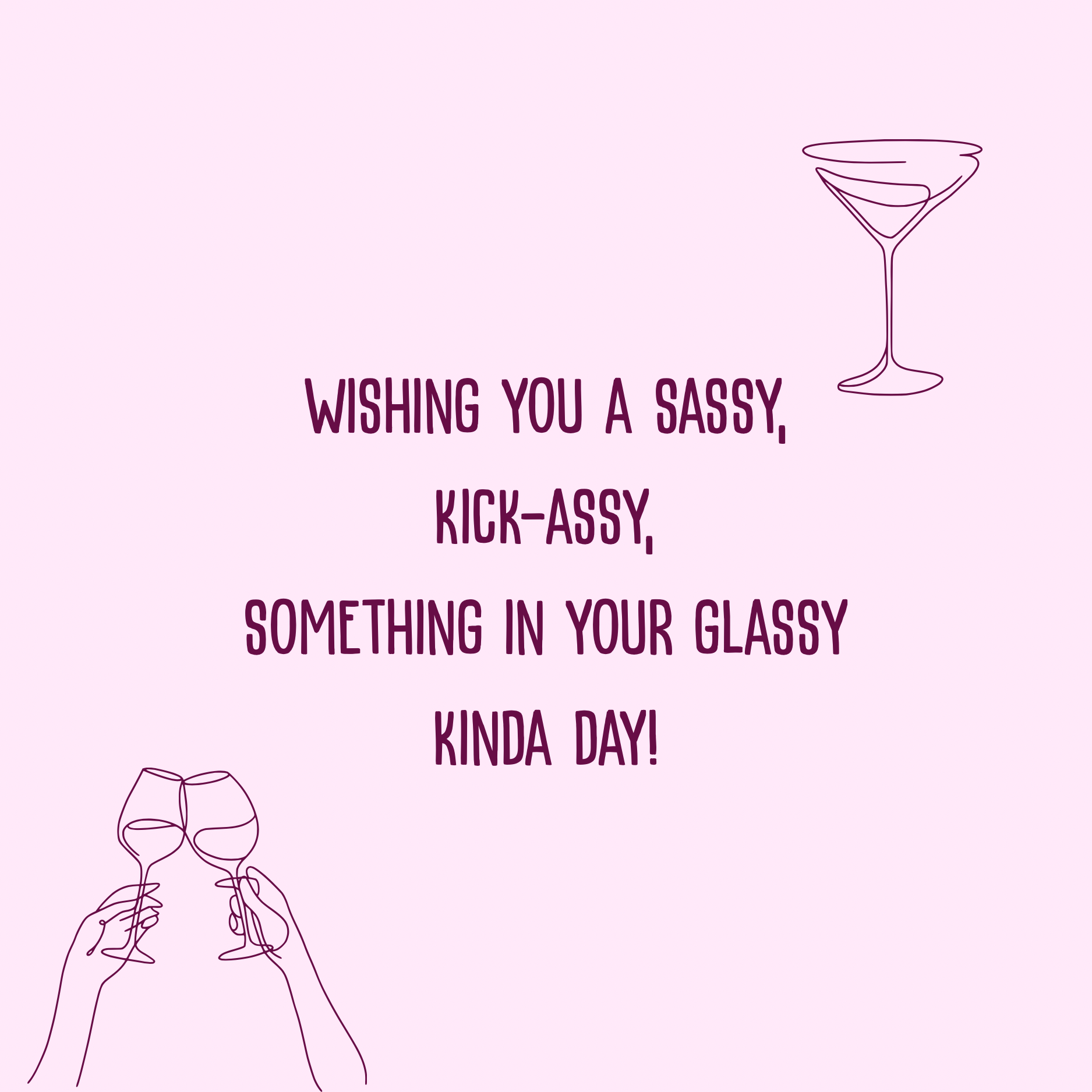 Kinda Day Greeting Card