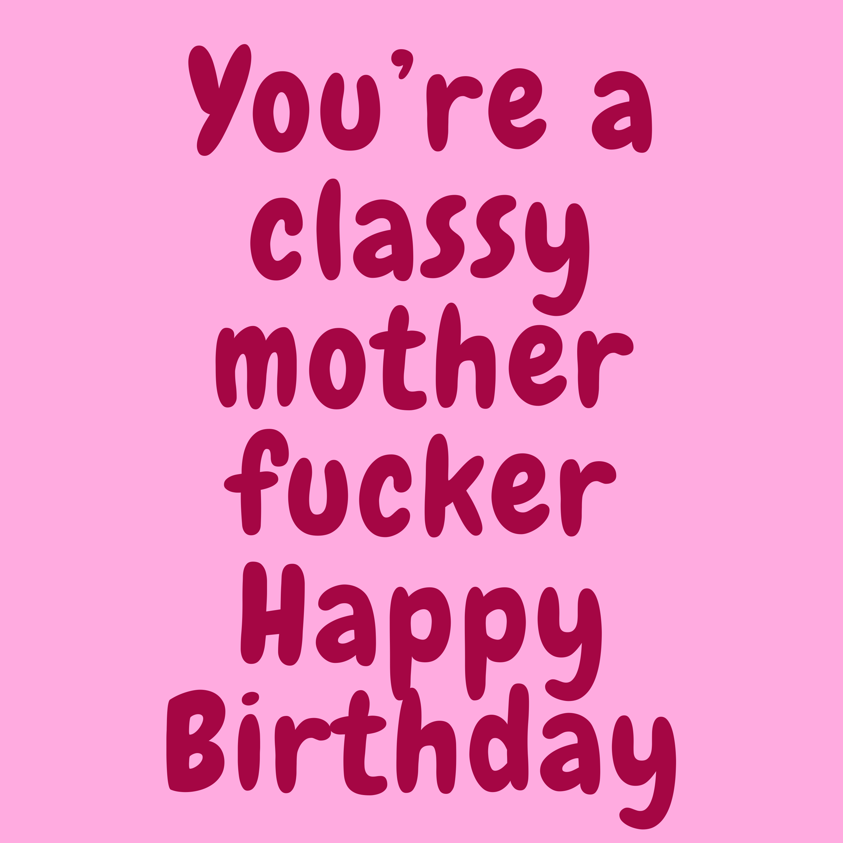 Classy Greeting Card